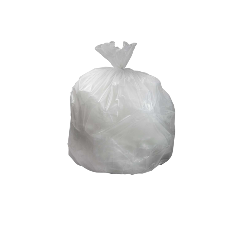 45GL Trash Bags Clear (25)qt - Plus One Rentals